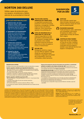 Norton Deluxe 5 Dvc 1Yr Attach Computo & Office (21443574)